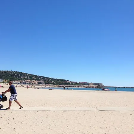 Avec Terrasse, Parking, Climatisation A Sete, Proche - Fr-1-338-63 Apartmán *